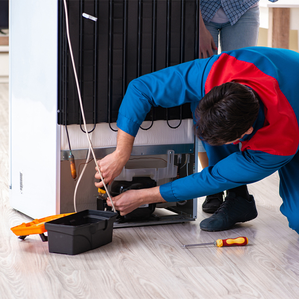 how much do you charge for refrigerator repair services in Yorkana